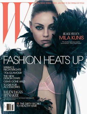 Mila Kunis - W Mag March 2011