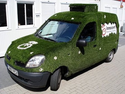 green car