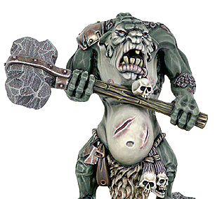 Warhammer Fantasy troll with hammer