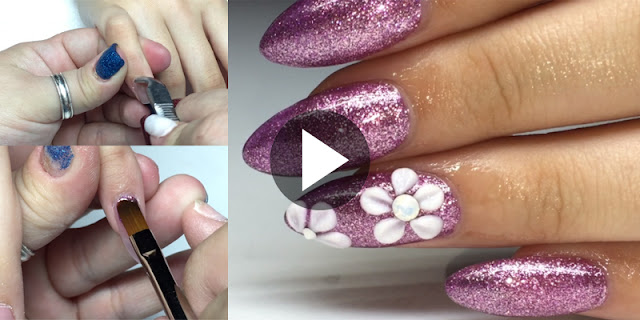 Learn - How To Create Simple And Easy Acrylic Nails, See Tutorial