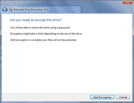 Start encrypting