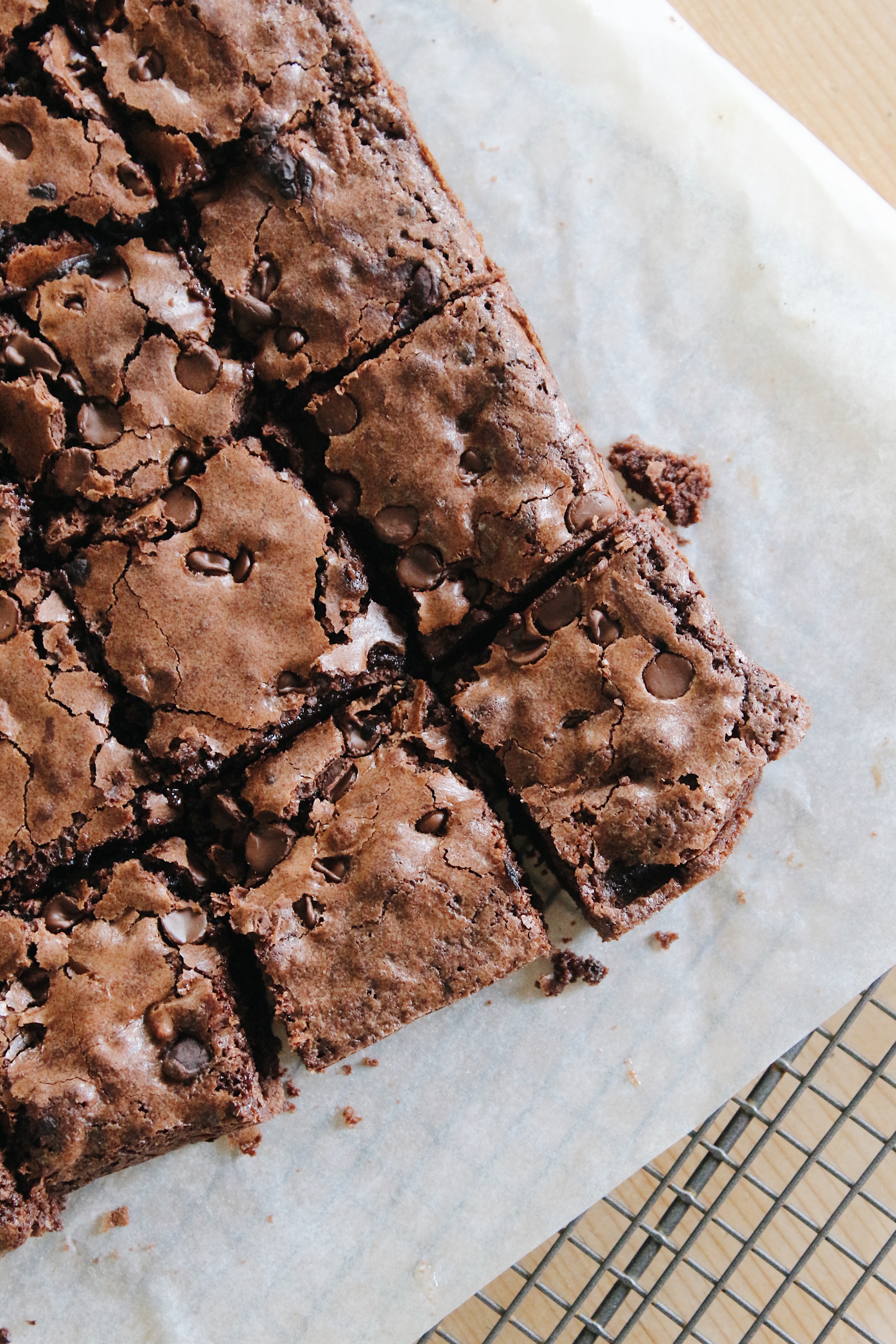 gooey chocolate brownies
