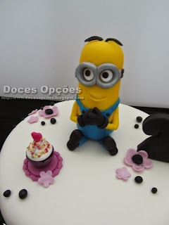 Minions cake doces opções