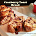 CRANBERRY YEAST BREAD RECIPE