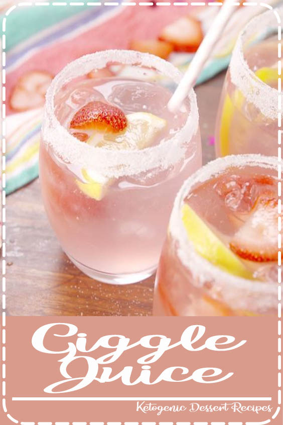 This recipe for giggle juice from Delish.com is so deceptively sweet.