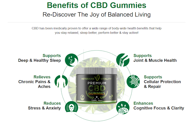 Veterans Vitality CBD Gummies