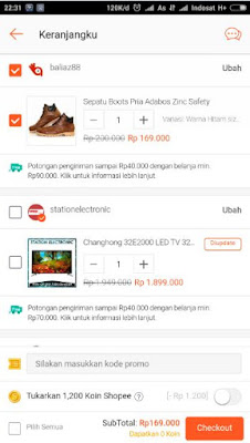 Cara Belanja di Shopee Gratis Ongkos Kirim Se-Indonesia