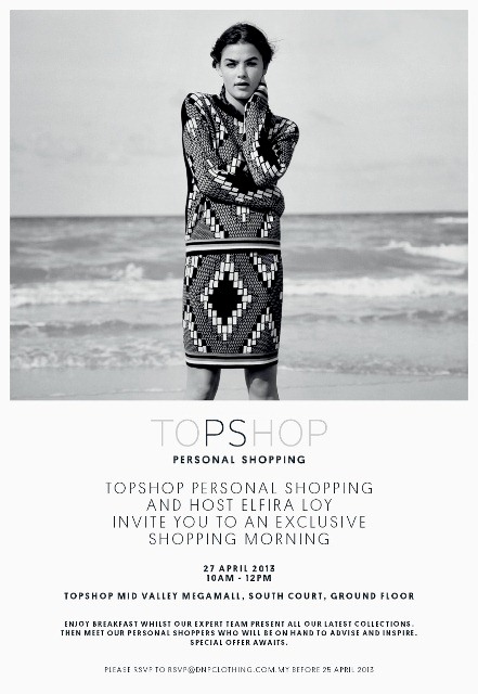 [Whats Up K.L?] RSVP:Topshop