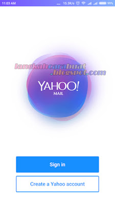 Cara Membuat Email Yahoo Baru Melalui HP