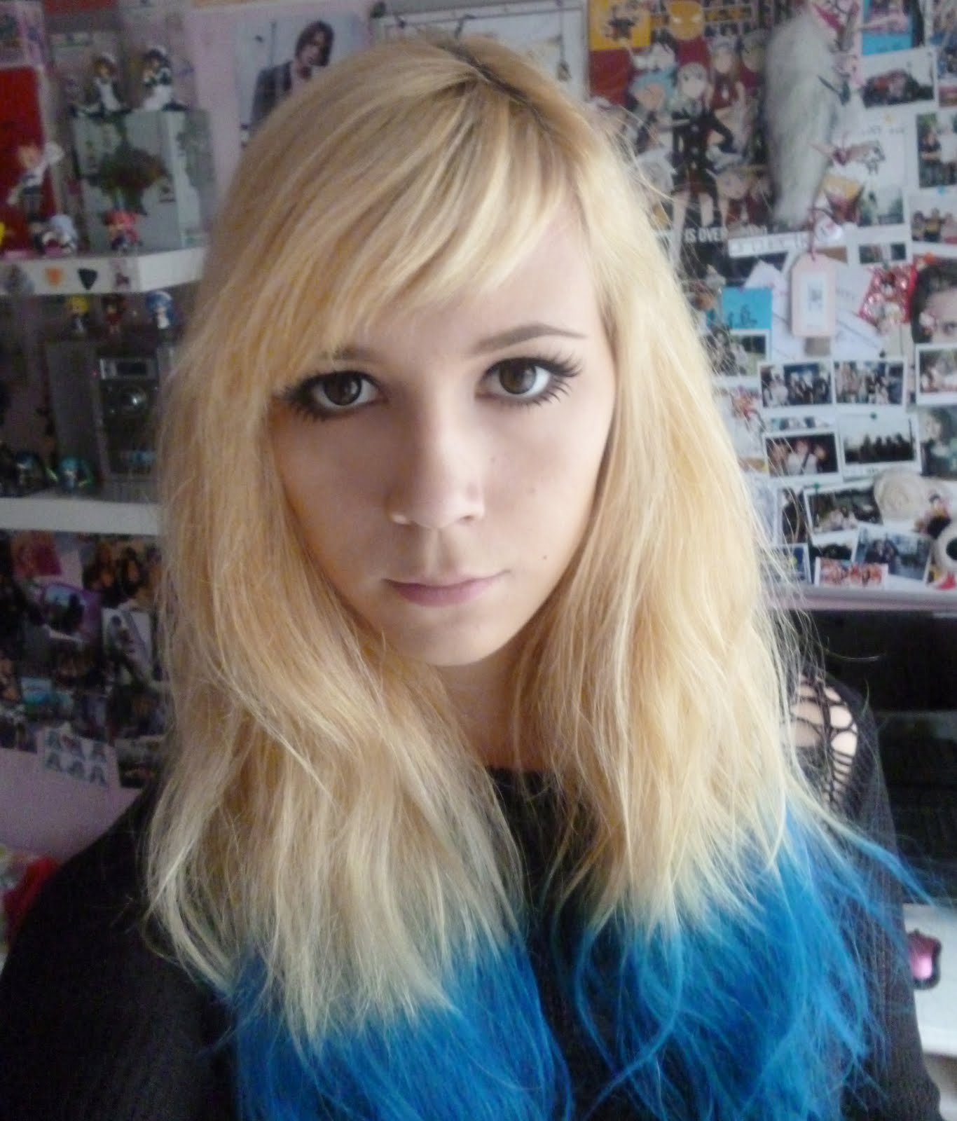 Welcome to the madness~: Blue dip dye~