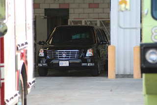 Limousine of US President