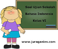 Berikut ini ialah pola latihan Soal Ujian Sekolah  Soal Ujian Sekolah (US) Bahasa Indonesia Kelas 6 SD/MI Tahun Ajaran 2017/2018