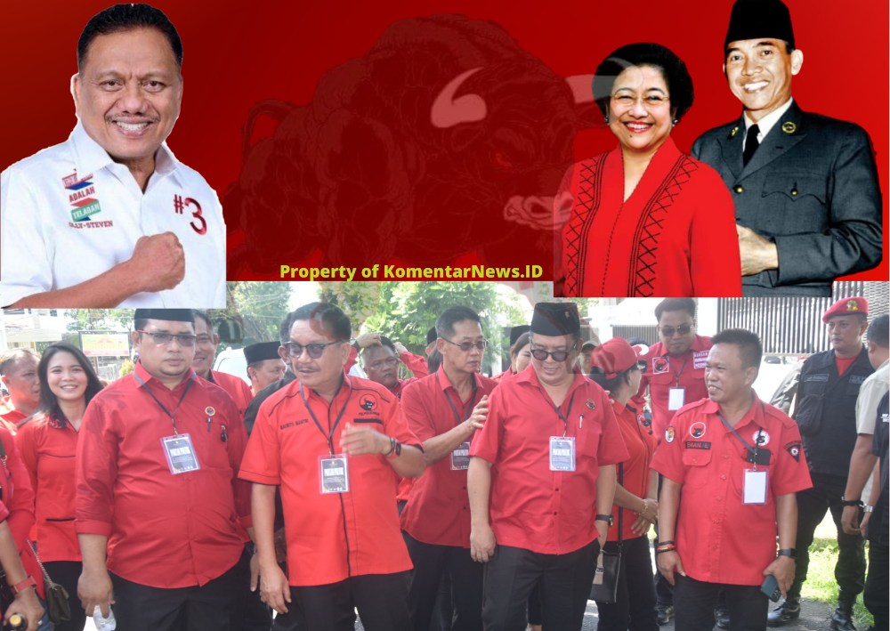 #PDI Perjuangan Bitung, #Olly Dondokambey, #Maurits Mantiri, #Gandjar Pranowo