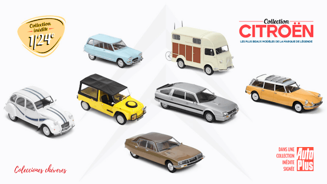 Colección  Citroën 1:24 Hachette Collections Francia