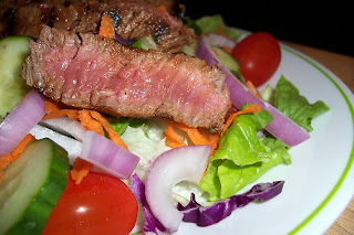 Steak Salad with Creamy Ranch Dressing