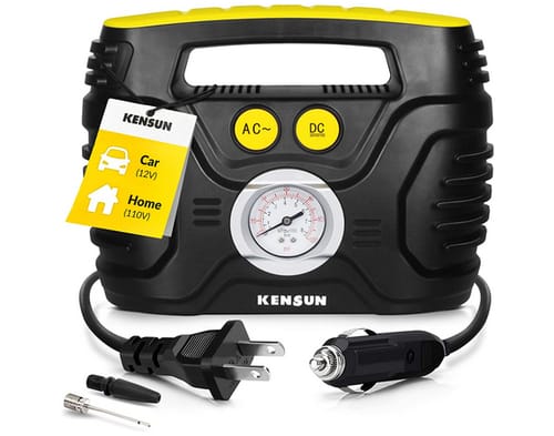 Kensun Portable AC/DC Tire Inflator Pump