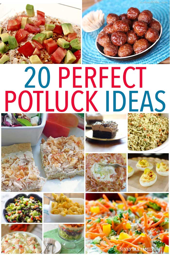 20 Perfect Potluck  Ideas Sunny Day Family