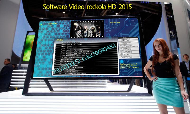 SOFTWARE ROCKOLA HD EN LA FERIA