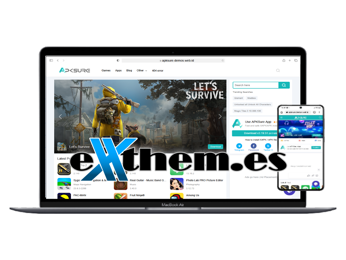 ApkSure Theme Wordpress