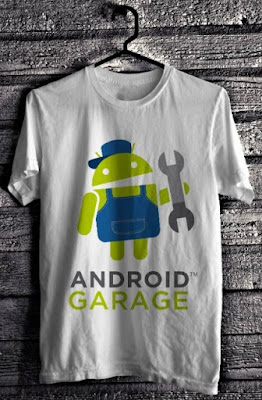 Kaos Android Garage