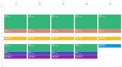 pianificazione a blocchi su google calendar