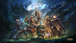 League of Legends: Free Printable Cards or Invitations.