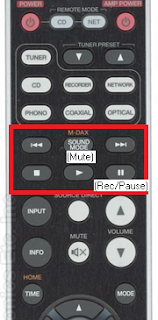 Remote control buttons