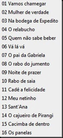 faixas