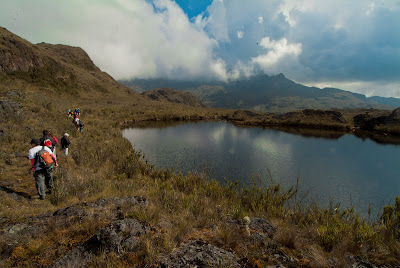 Pequeña laguna en el Parque Natural de Chingaza. Foto: Jorge Bela