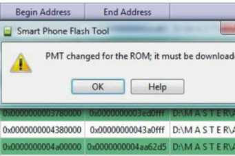 √ Muncul Notifikasi Error Pmt Changed For The Rom Pada Oppo Joy R1001?
Segera Lakukan Flash Untuk Menghilangkannya!