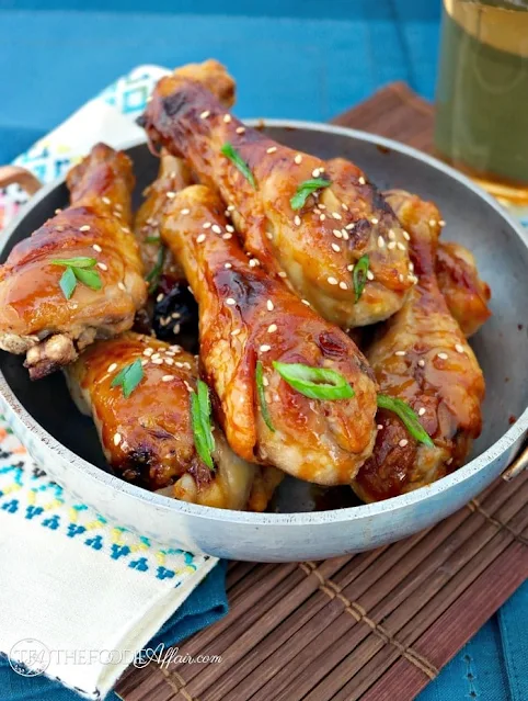 Miso maple glazed chicken.