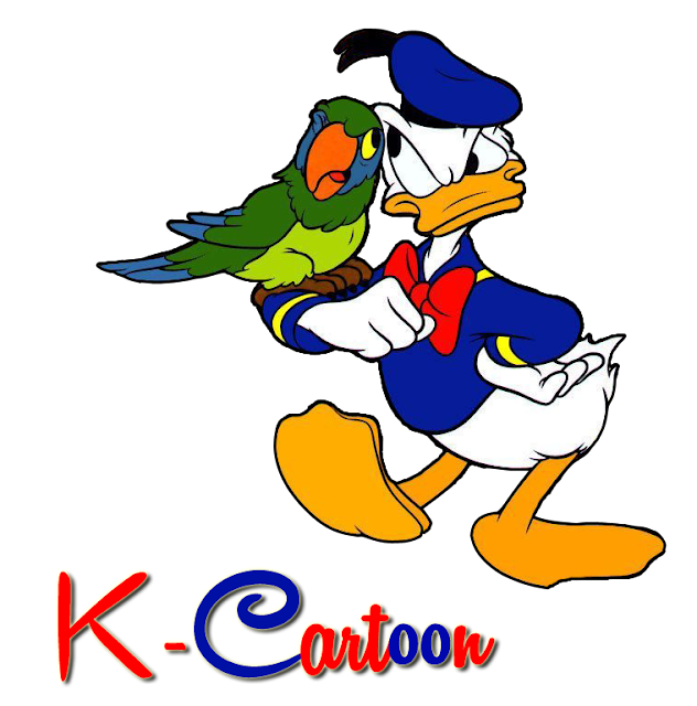 7 Gambar Kartun Donald Bebek Vektor PNG Siap Edit - K-Kartun