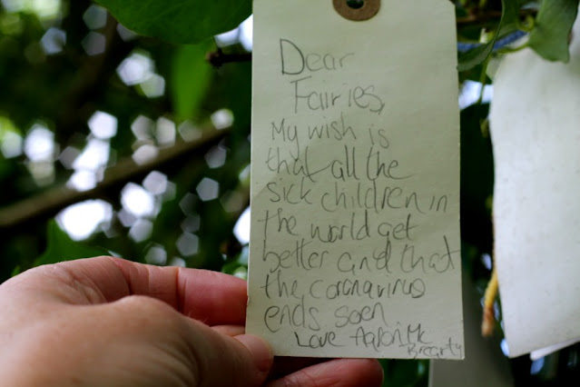 Message on Fairy Tree Oakfield Park