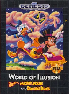 jogue World of Illusion Disney rom para Gênesis