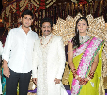 Mahesh Babu Wedding Photos on Was Received With A Warm Cheer From The Crowd At Jr Ntr S Wedding But