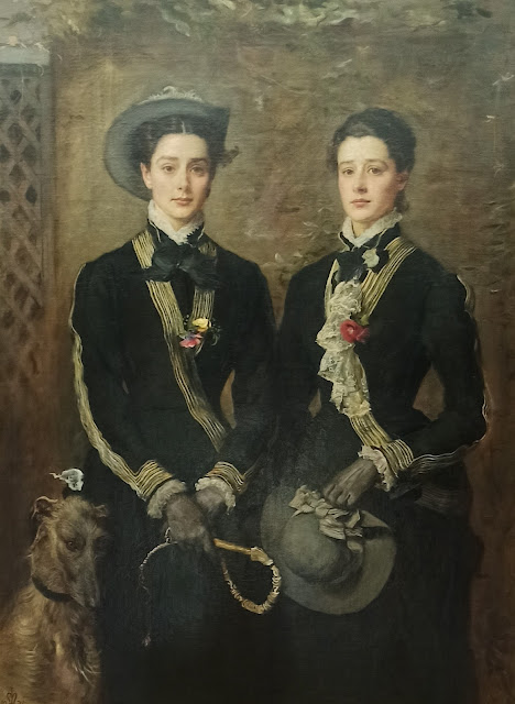 The Twins, Kate and Grace Hoare by Millais