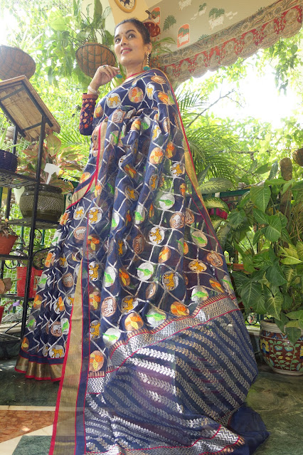 Kota doria saree