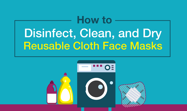 A guide to cleaning your face mask