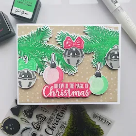 Sunny Studio Stamps: Holiday Style Customer Card by Lindsay Olmstead Lajola
