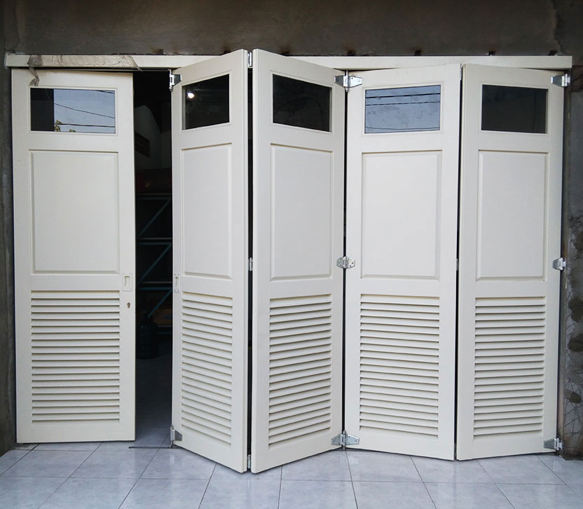 Pintu Garasi Besi Powder Coating Melayani di Bandung dan 