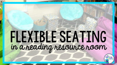 In an effort to motivate my students to be more engaged during independent reading I began offering flexible seating options. Continue reading to find out how I implemented flexible seating in my reading resource room and the impact it had on student engagement during independent reading.