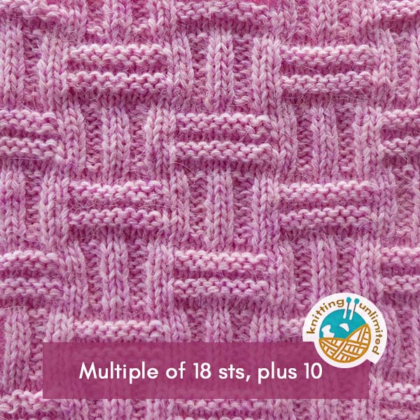 knitting pattern, knitting stitches, easy knitting patterns, knit purl patterns free, Knit purl for blanket