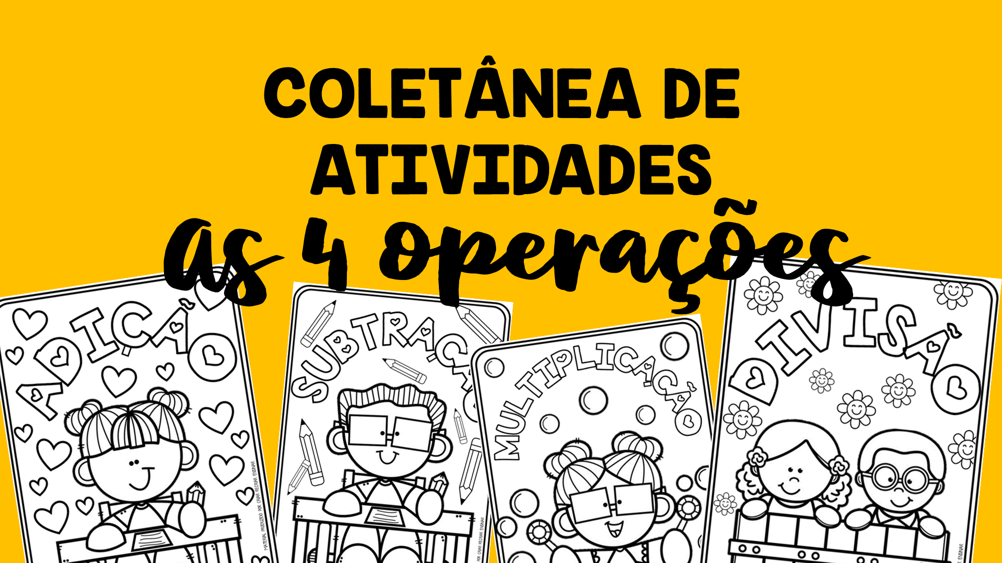 Atividades de Matemática – 3º Ano – Multiplicação e Divisão