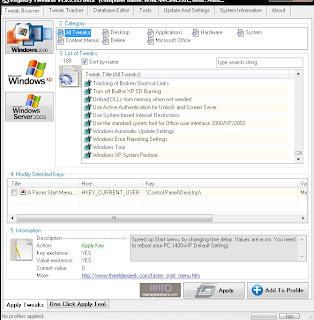 speed up pc | freeware registry tweak edit and cleaner