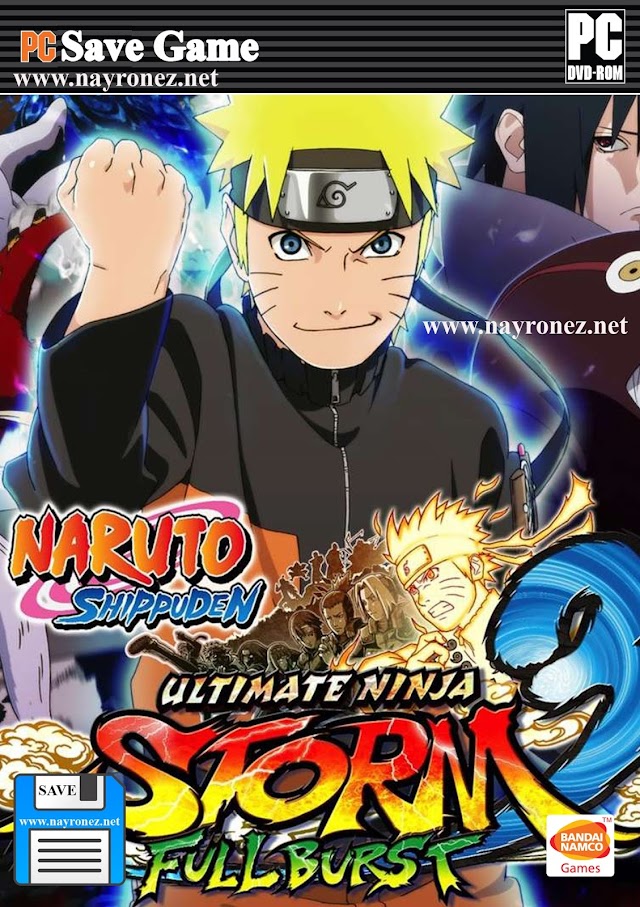 Save Game 100% Naruto Shippuden Ultimate Ninja Storm 3 Full Burst