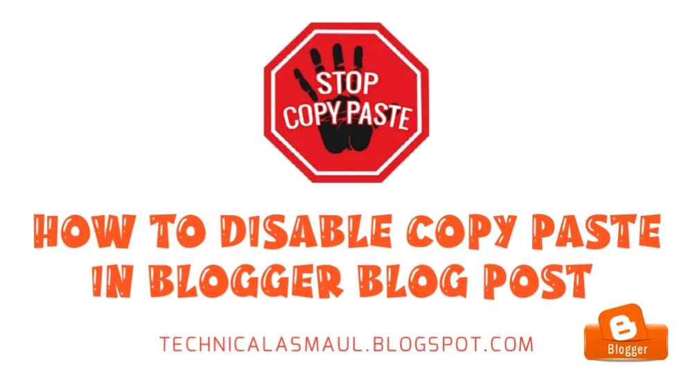 How to Disable Copy Paste In Blogger Post | আপনার ওয়েবসাইটের কপি পেস্ট অপশন Disable করুন সহজেই।