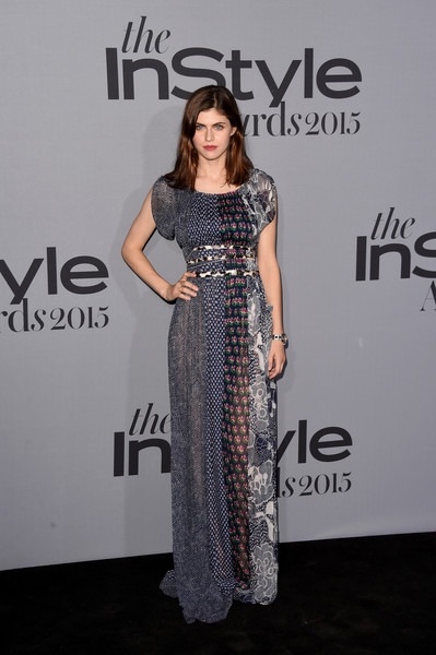 Alexandra Daddario attends the InStyle Awards