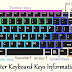 Computer Keyboard - Keys On A Computer Keyboard