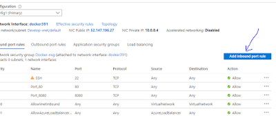 Add new Networking Microsoft Azure