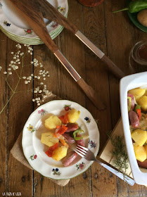 patatas-con-verduras-y-salchichas